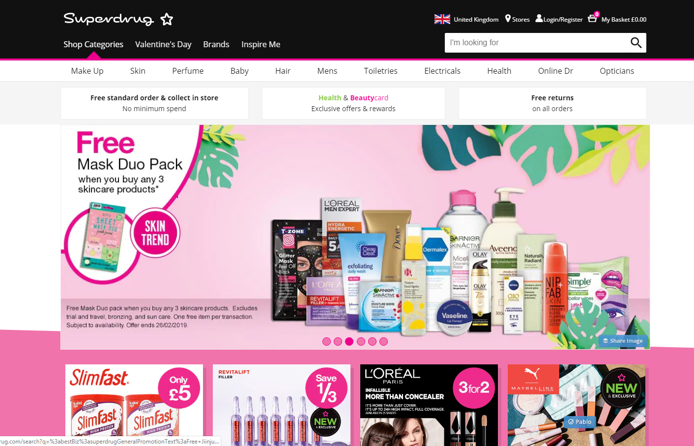 как купить Superdrug в англии