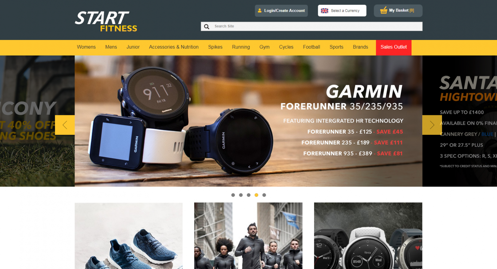 как купить Startfitness в англии