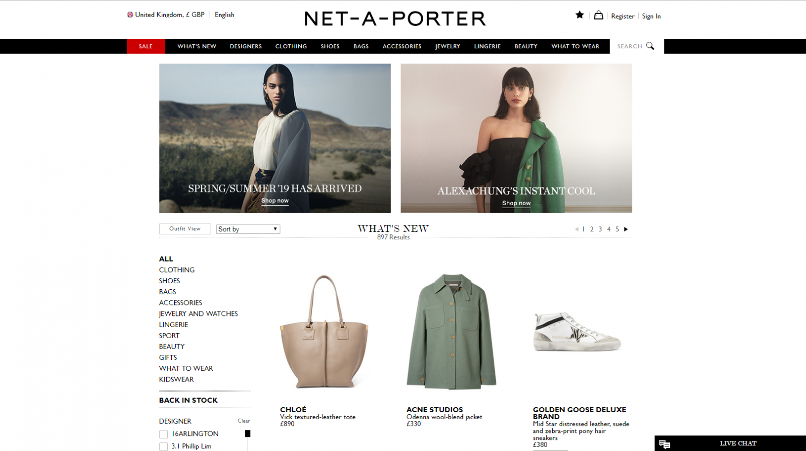 как купить NET-A-PORTER в англии