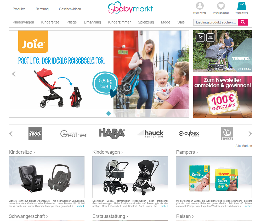 как купить babymarkt в германии